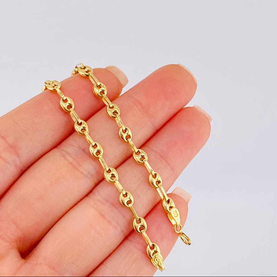 Pulso Gc 2.75 g / 20 cm / 3.9 mm Oro Amarillo 18K
