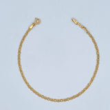 Pulso Escalera 1.2gr / 18.7cm / +3 Oro 18K &
