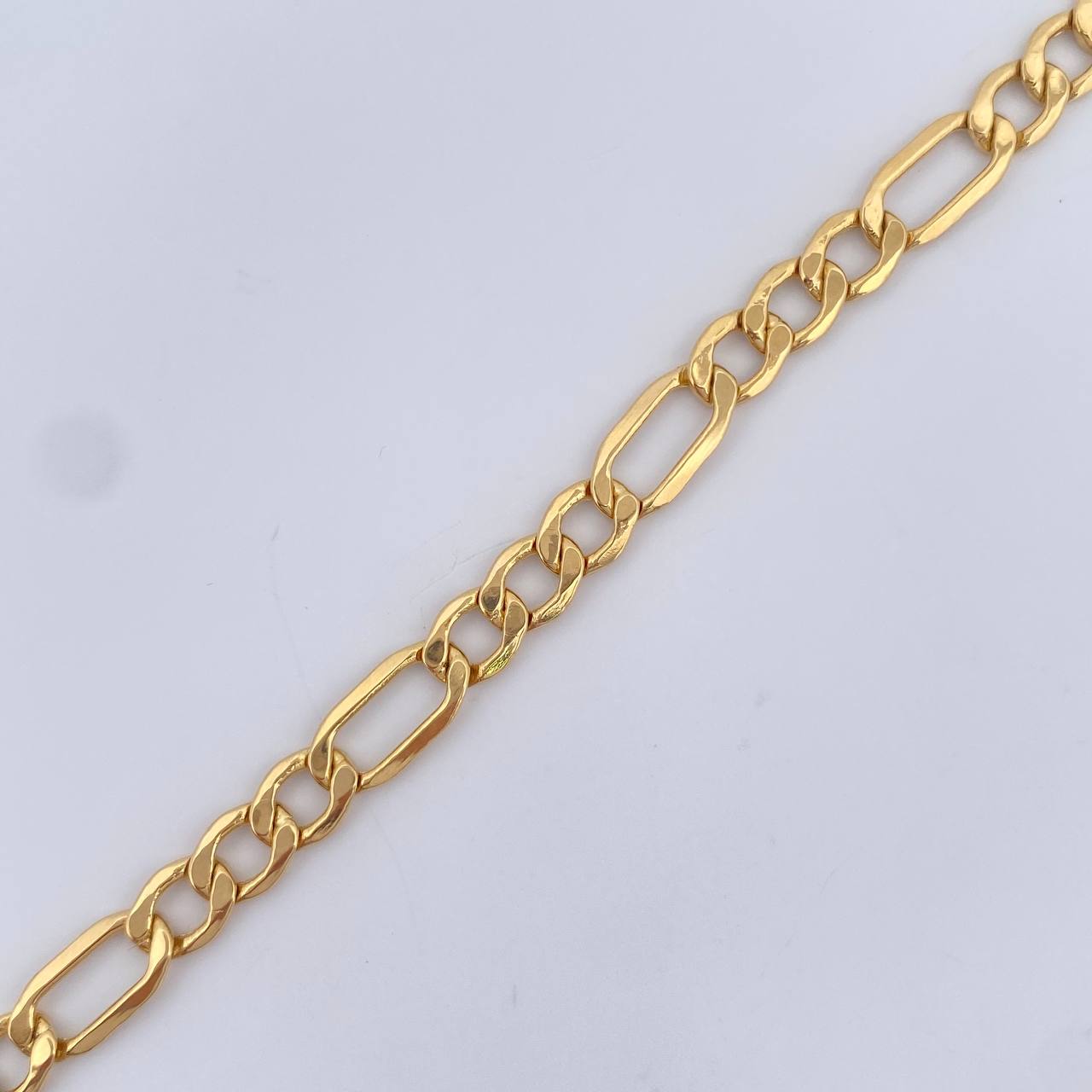 Pulso Figaro 4.25gr / 19cm / +0 Oro 18K &