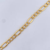 Pulso Figaro 4.25gr / 19cm / +0 Oro 18K &