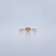 Anillo Silueta Corazon 1.15gr / T7 1/4 / Liso Oro Amarillo 18K $