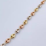 Tobillera GC 5.8gr / 24.8cm / 4.9mm Tres Oros 18K $