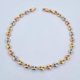 Tobillera GC 5.8gr / 24.8cm / 4.9mm Tres Oros 18K $
