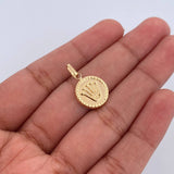 Dije Corona RX 0.85gr / 1.9cm / Troquelado Oro Amarillo 18K $