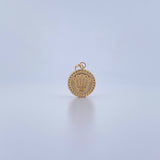 Dije Corona RX 0.85gr / 1.9cm / Troquelado Oro Amarillo 18K $