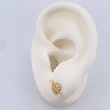 Topos Corazon Flecha 1.2gr / Oro 18K $