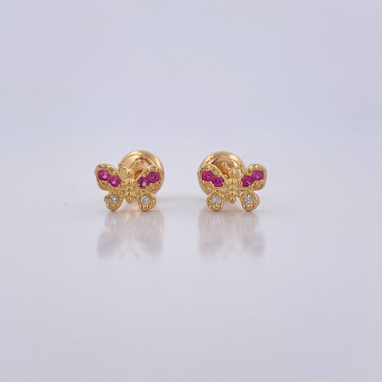 Topos Mariposa 0.95gr / Oro 18K $