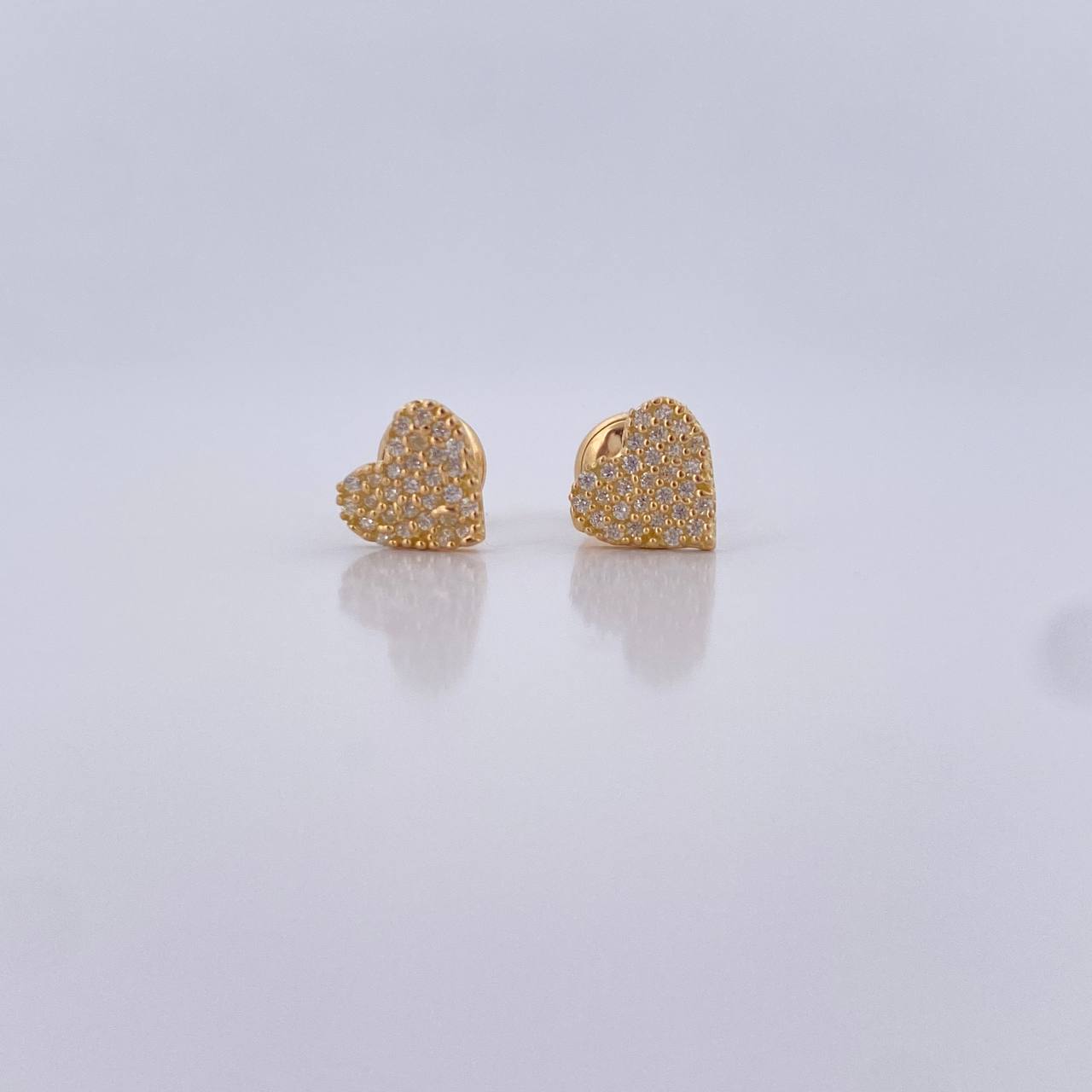 Topos Corazon Tupido 1.1gr / Oro 18K $