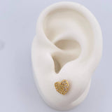 Topos Corazon Tupido 1.6gr / Oro 18K $