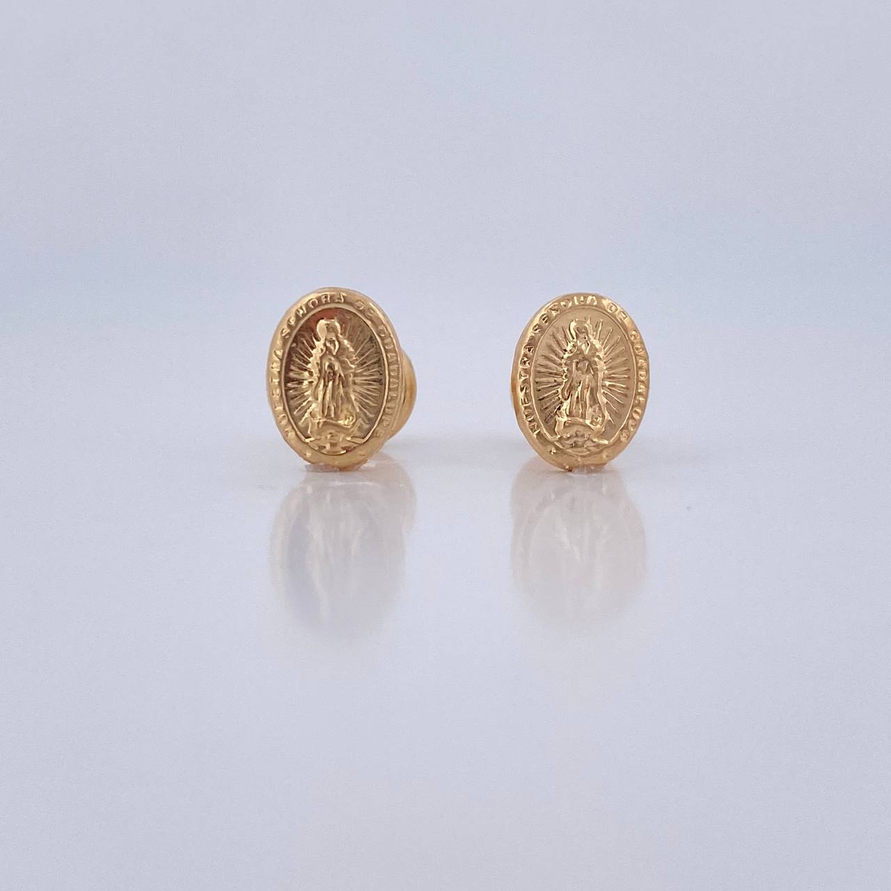 Topos Virgen De Guadalupe 0.65gr / 7mm Oro Amarillo 18K %