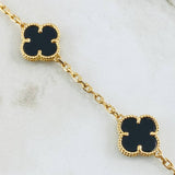 Cadena Aro Seguido Trebol 27.1gr / 50cm / Nac.Esp. Oro 18K -