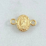 Herraje Virgen de Guadalupe 0.35gr / 1.4cm / Oro Amarillo 18K