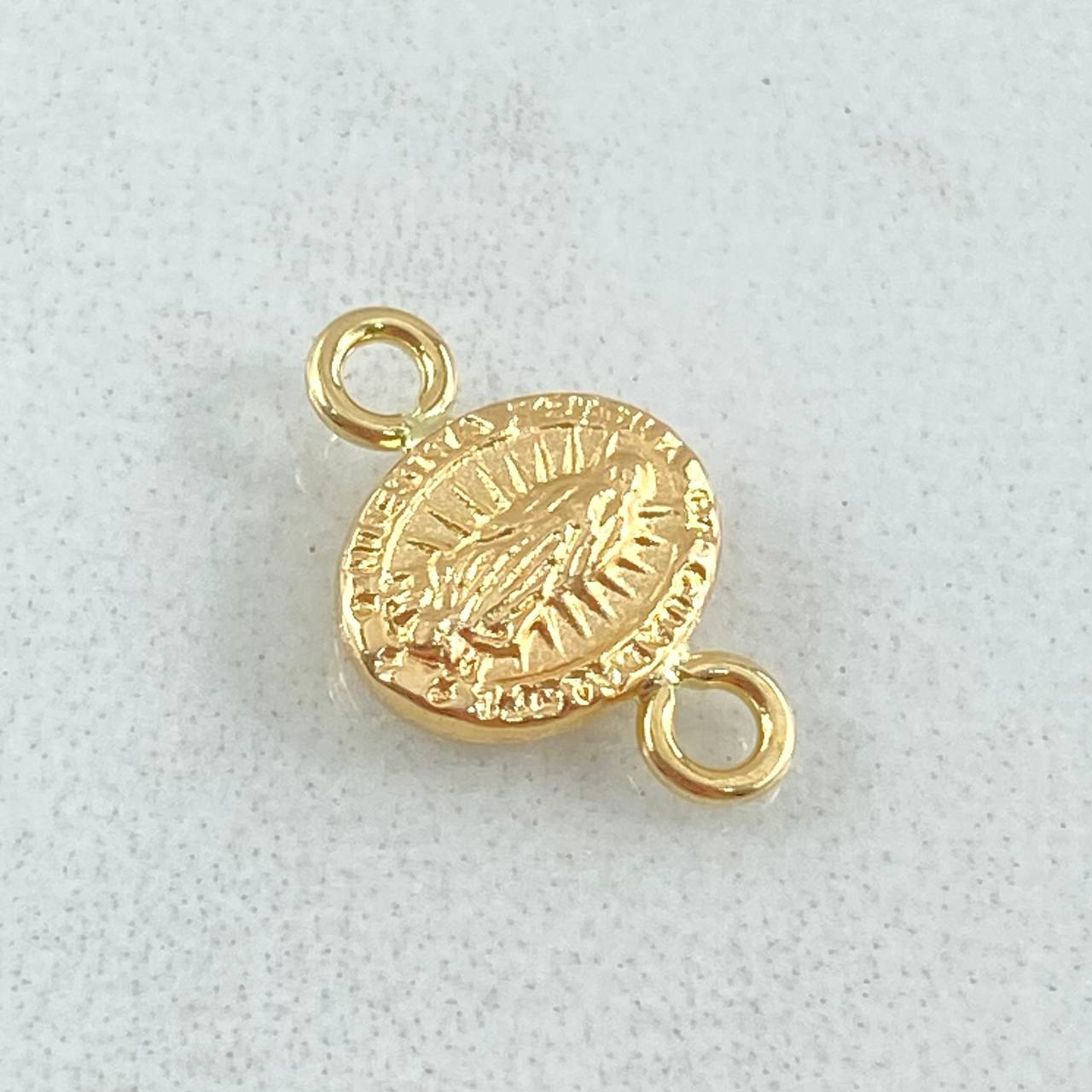 Herraje Virgen de Guadalupe 0.35gr / 1.4cm / Oro Amarillo 18K