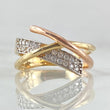 Anillo Cruzado 3.6gr / T6 1/4 / Oro 18K