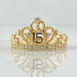 Anillo Corona 15s 2.65gr / T5 1/4 / Oro 18K