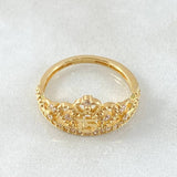 Anillo Corona 15s 2.65gr / T5 1/4 / Oro 18K