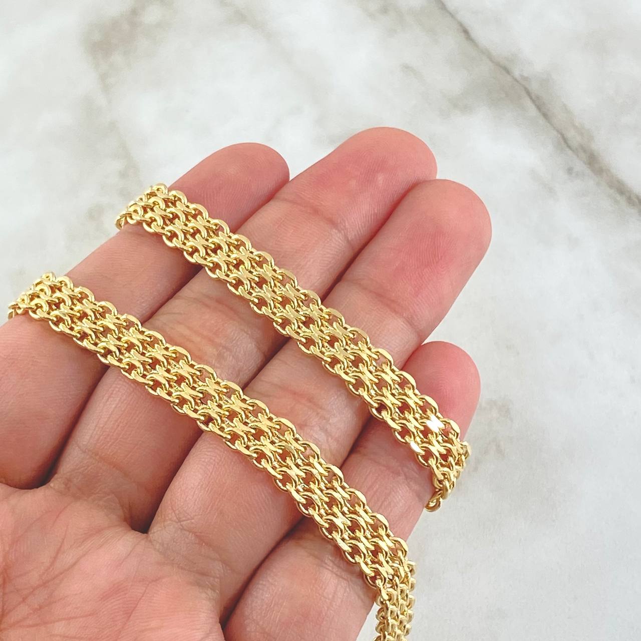 Cadena China 23.7gr / 60cm / +0 Oro 18K -