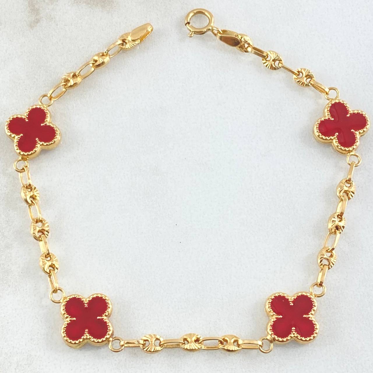 Pulso GC Trebol 3.9gr / 18cm / Oro 18K -