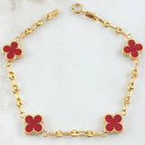 Pulso GC Trebol 3.9gr / 18cm / Oro 18K -