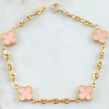 Pulso GC Trebol 3.85gr / 18cm / Oro 18K -