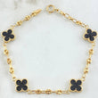 Pulso GC Trebol 4.15gr / 18cm / Oro 18K -