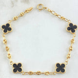 Pulso GC Trebol 4.15gr / 18cm / Oro 18K -