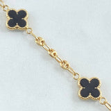Pulso GC Trebol 4.15gr / 18cm / Oro 18K -