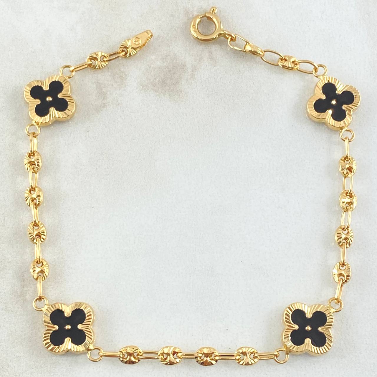 Pulso GC Trebol 4.6gr / 19cm / Oro 18K -
