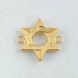 Herraje Estrella De David 1gr / 1.7cm / Oro 18K ©