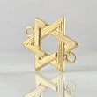 Herraje Estrella De David 1gr / 1.7cm / Oro 18K ©