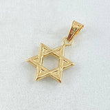 Dije Estrella De David 0.6gr / 2cm / Oro 18K ©