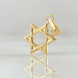Dije Estrella De David 0.6gr / 2cm / Oro 18K ©