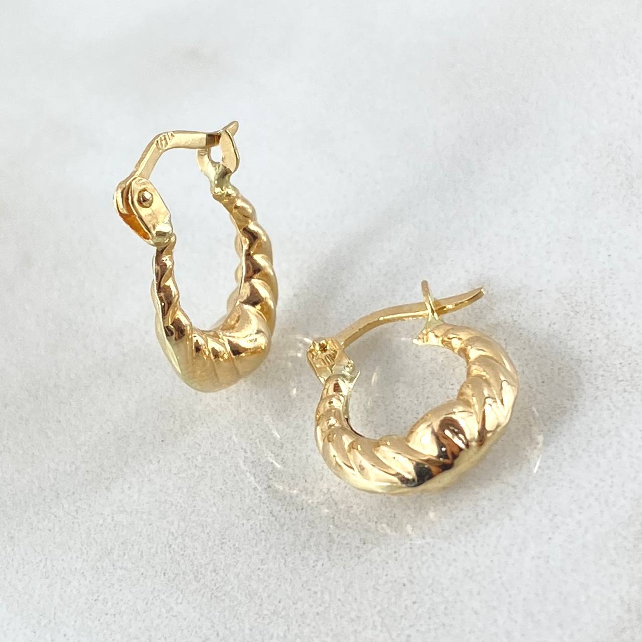Candongas Mirilla 1.15gr / 1.6cm / Oro 18K