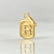 Dije Letra R 0.35gr / 1.5cm / Oro 18K *