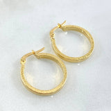 Candongas Tribal 1.45gr / 2.2cm / Oro 18K *