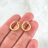 Candongas Tribal 1gr / 1.4cm / Oro 18K *