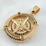 Dije Brujula 20gr / 4.6cm / Oro 18K ©