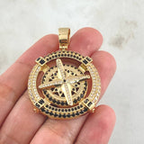 Dije Brujula 20gr / 4.6cm / Oro 18K ©