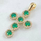 Dije Cruz Tupida 3.55gr / 3.7cm / Oro 18K ©