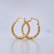 Candongas Sandra 2.25gr / 2.5cm / Oro Amarillo 18K $