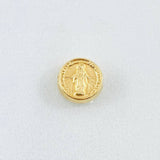 Herraje Virgen Milagrosa 0.5gr / 1cm / Oro Amarillo 18K