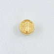 Herraje Virgen Milagrosa 0.6gr / 1cm / Oro Amarillo 18K *