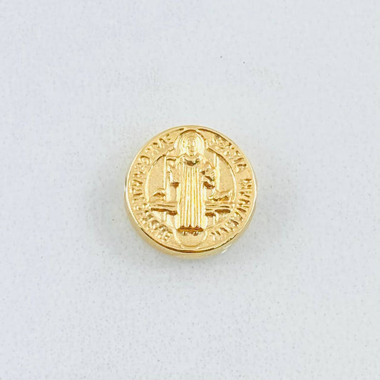 Herraje San Benito 0.75gr / 1.3cm / Oro Amarillo 18K