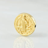 Herraje San Benito 0.6g / 1cm Oro Amarillo 18K