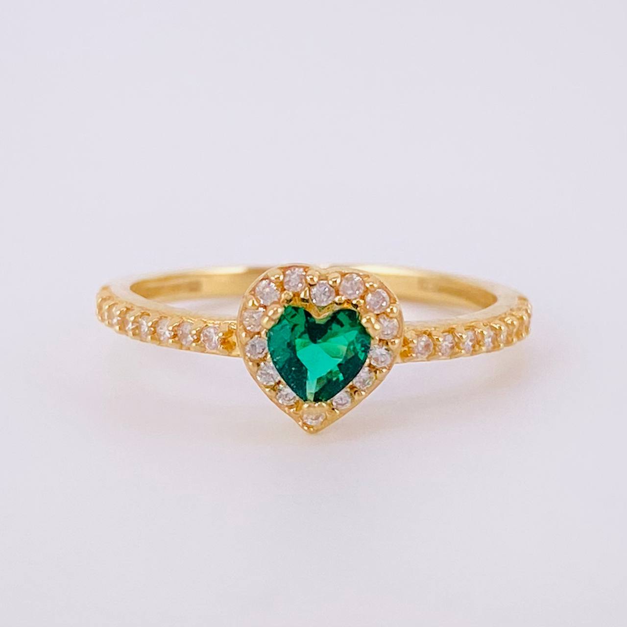 Anillo Corazón Tupido 1.5g / T5 1/4 Oro Amarillo 18K
