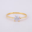 Anillo Solitario 1.15g / T6 3/4 Oro Amarillo 18K