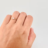 Anillo Solitario 1.15g / T5 1/4 Oro Amarillo 18K