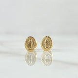 Topos Virgen Milagrosa 0.6gr / Oro 18K