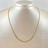 Cadena Serpiente 4.25gr / 45cm / 2.7mm Oro Amarillo +3 18K (Oferta)