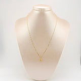 Set Cadena y Dije Veneciana + Virgen Milagrosa 1.3gr / 45cm / 0.6mm Oro Amarillo 18K (Oferta)